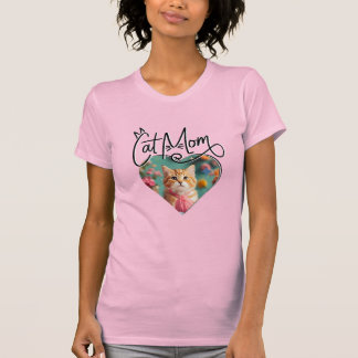 Embrace Feline Love with Our Adorable Cat Mom T-Shirt