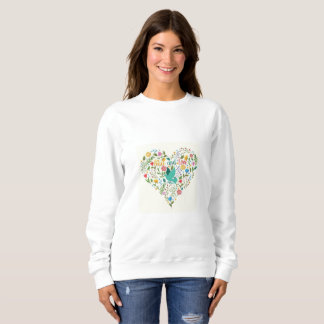 Embrace Harmony: Piece and Love T-Shirt Sweatshirt