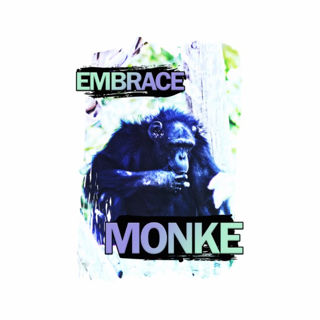 Embrace Monke Cutout (Front)