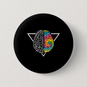 Embrace Neurodiversity ADHD LD Autism Awareness Button