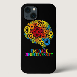 Embrace Neurodiversity Autism Awareness ASD Neurod iPhone 13 Case