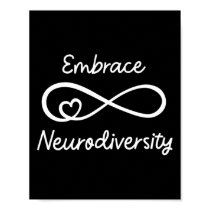 Embrace Neurodiversity Autism Awareness Teacher Mo Poster