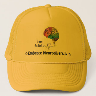 Embrace Neurodiversity autism hat