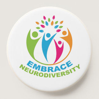 Embrace Neurodiversity Autism Spectrum Colorful PopSocket