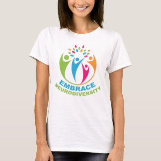 Embrace Neurodiversity Autism Spectrum Colorful T-Shirt