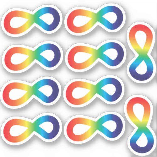 Embrace Neurodiversity Awareness Autism Acceptance Sticker