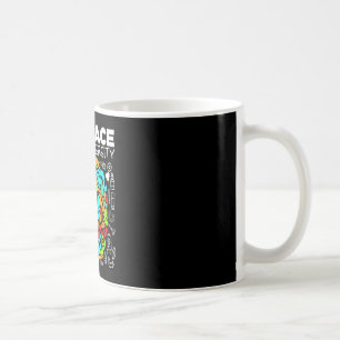Embrace neurodiversity brain autism awareness adhd coffee mug
