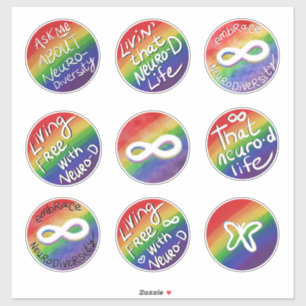 Embrace Neurodiversity Sticker