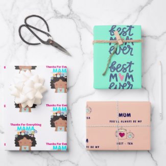Embrace of Motherly Love Gift Wrap Set
