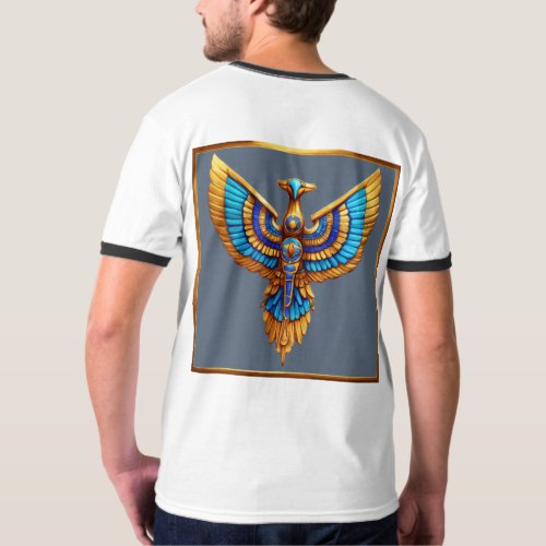 Embrace power with our mesmerizing crystal eagle  T_Shirt