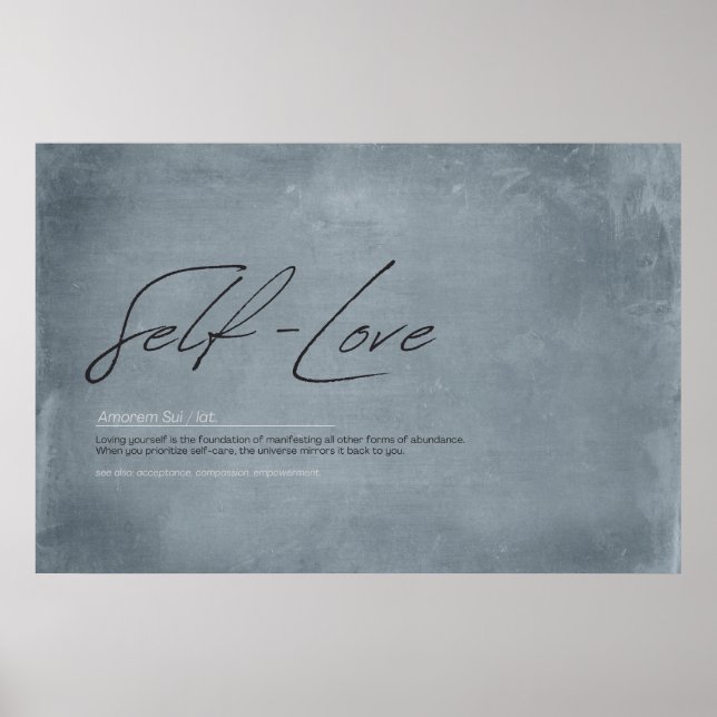 Embrace Self-Love: Your Journey to Fulfillment Poster (Front)