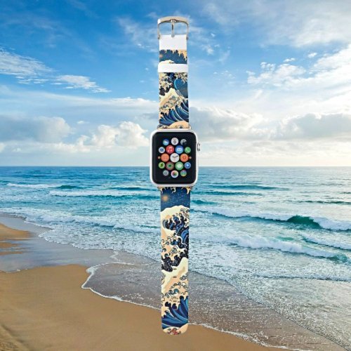 Embrace Serenity Great Wave  Apple Watch Band