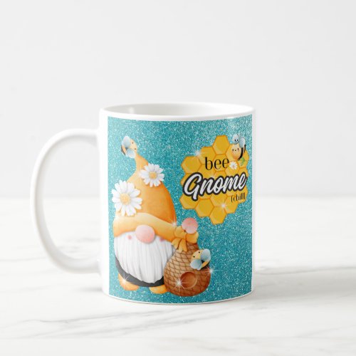 Embrace Serenity with a Be Gnome chill  Coffee Mug