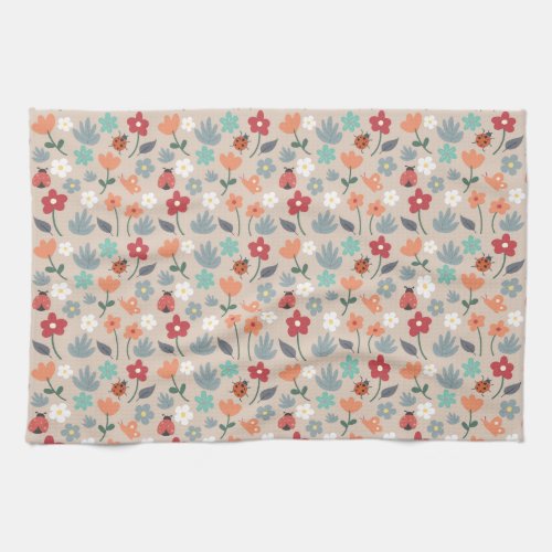 Embrace Spring with Our Floral Kitchen Towels