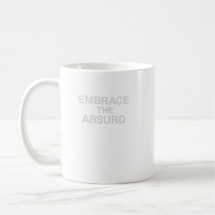 Embrace The Absurd Sisyphus Philosophy Hipster Coffee Mug