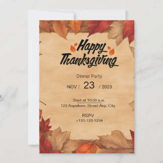 EMBRACE THE BEAUTY OF AUTUMN WITH OUR INVITATION