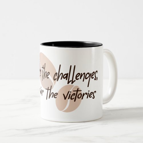 Embrace the Challenges  Two_Tone Coffee Mug