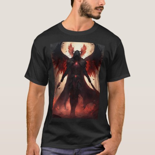 Embrace the Darkness Black T_ Shirts