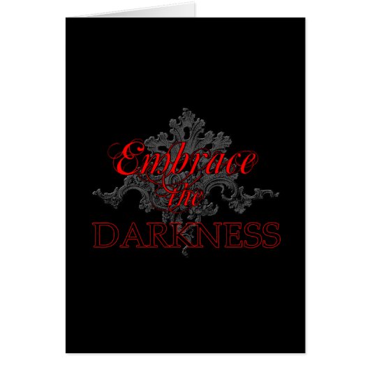 Embrace the Darkness Cards (Front)