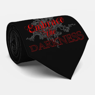 Embrace the Darkness Neck Tie