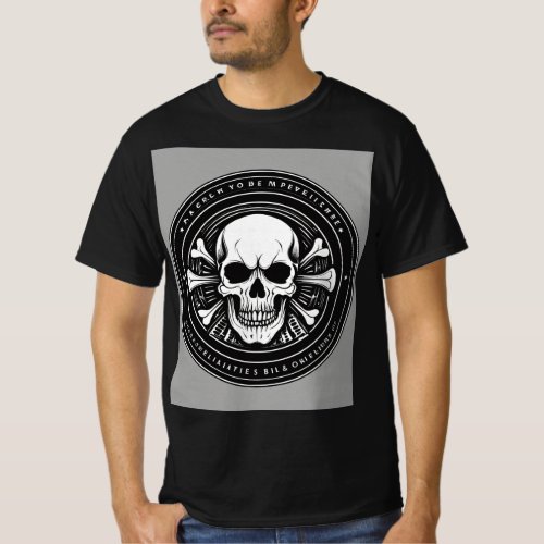 Embrace the Darkness Skull King Collection T_Shirt