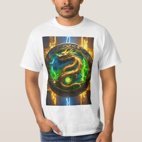 Embrace the Dragon Unleash Power and Elegance wit T_Shirt