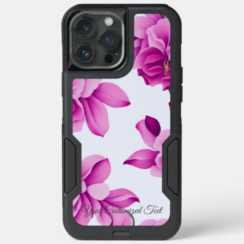 Embrace the Elegance of Orchid Flowers iPhone 13 Pro Max Case