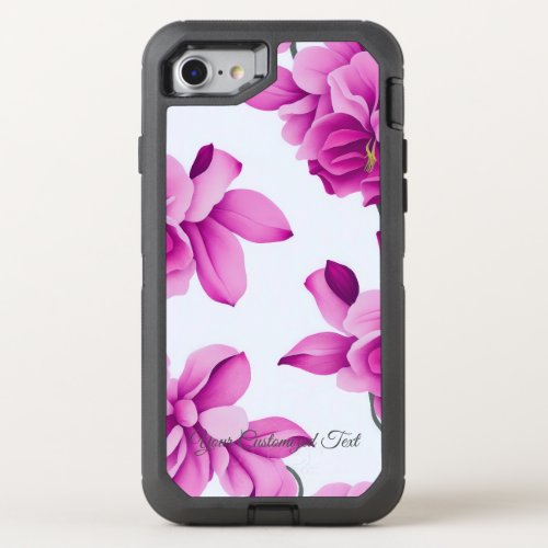 Embrace the Elegance of Orchid Flowers OtterBox Defender iPhone SE87 Case