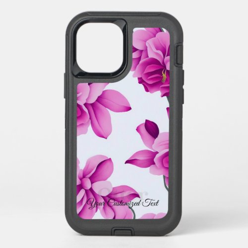 Embrace the Elegance of Orchid Flowers OtterBox Defender iPhone 12 Pro Case