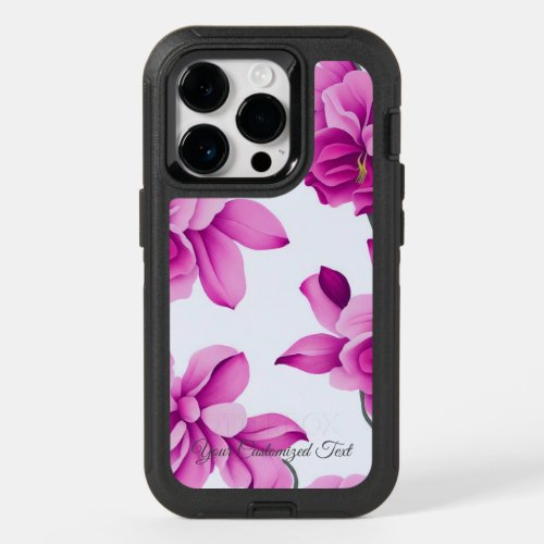 Embrace the Elegance of Orchid Flowers OtterBox iPhone 14 Pro Case