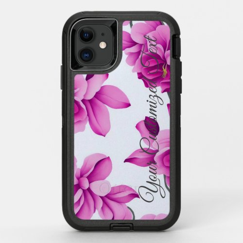 Embrace the Elegance of Orchid Flowers OtterBox Defender iPhone 11 Case