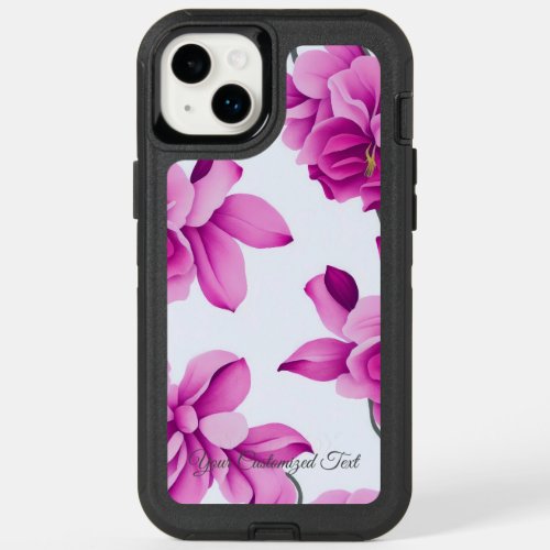 Embrace the Elegance of Orchid Flowers OtterBox iPhone 14 Plus Case