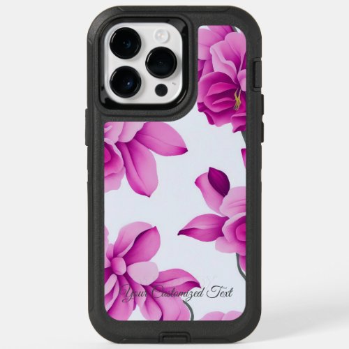 Embrace the Elegance of Orchid Flowers OtterBox iPhone 14 Pro Max Case