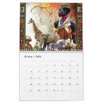 “Embrace the Essence of Africa” Calendar