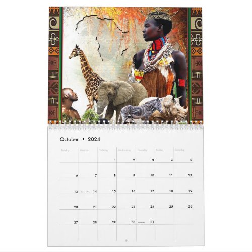 Embrace the Essence of Africa Calendar