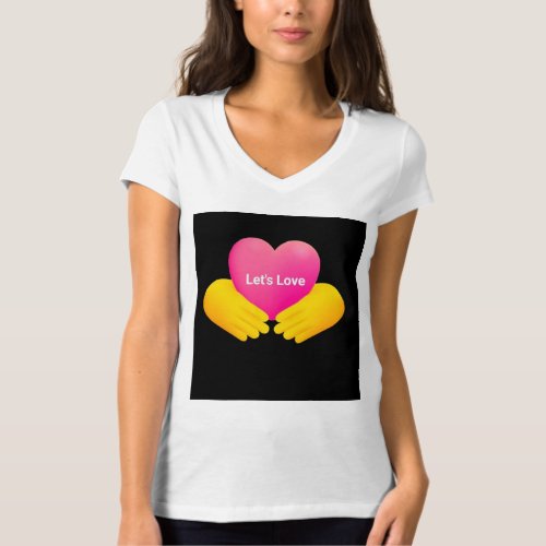 Embrace the Heart A Message of Love T_Shirt