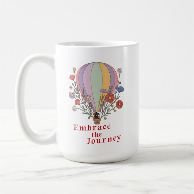 Embrace The Journey Coffee Mug (Left)