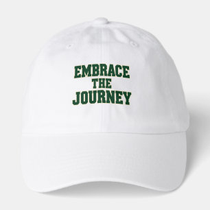 Embrace The Journey Flat White Hat