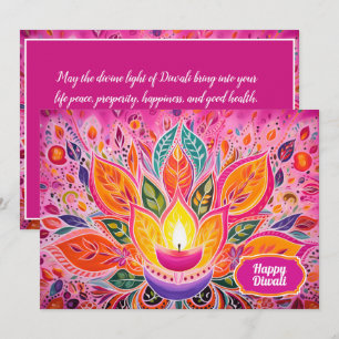 Embrace the Joy: A Diwali Celebration card