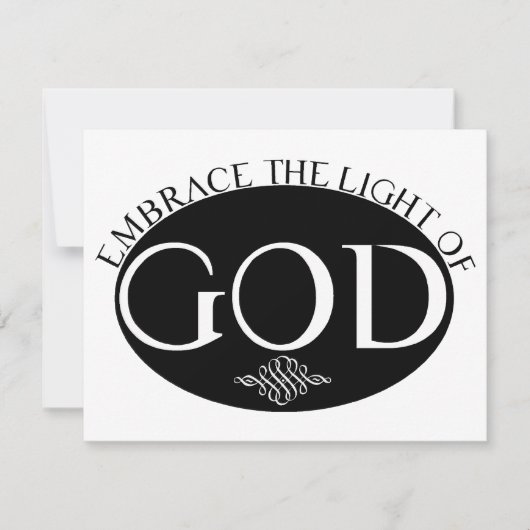 Embrace the Light of God (Front)