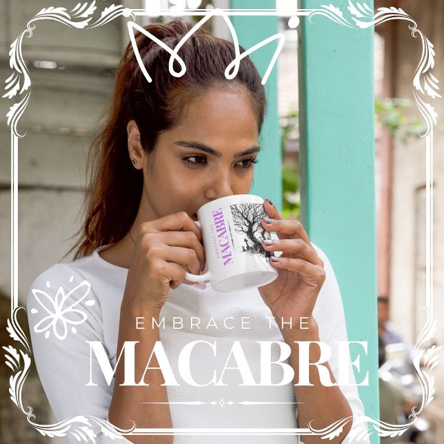 Embrace the macabre color morph mug  (Embrace the Macabre Cover from The Beekeeper Store)
