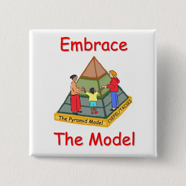 Embrace the Model Button (Front)