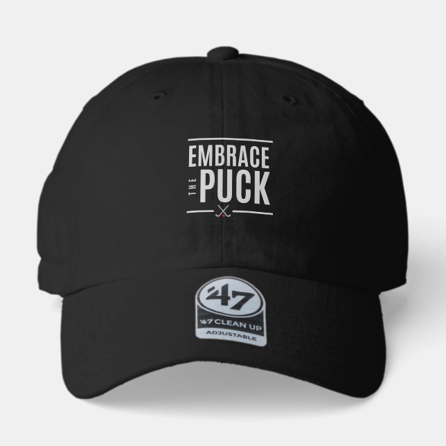 Embrace the Puck Hockey Cap (Front)