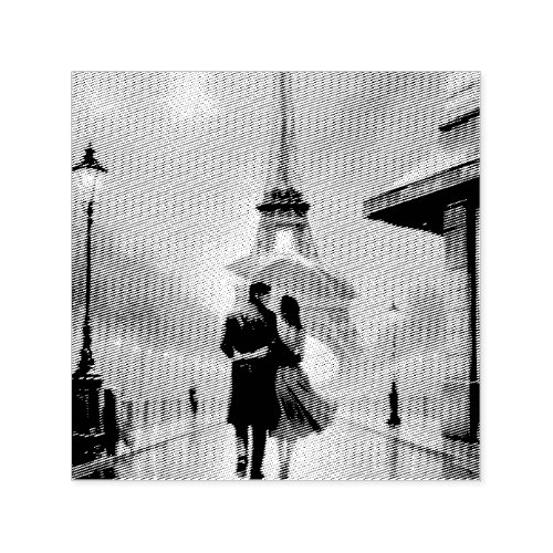 Embrace the Romance of Paris Self_inking Stamp