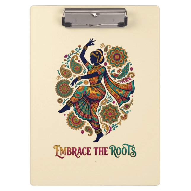 Embrace the Roots Dance Clipboard (Front)