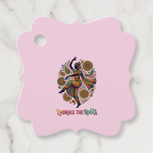 Embrace the Roots Dance Favor Tags