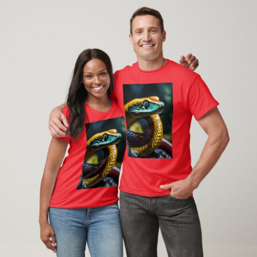  Embrace the Snake Charm T_Shirt