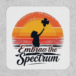 Embrace the Spectrum Autism Awareness  Patch