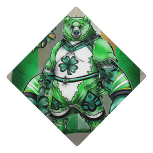 Embrace the Spirit of Ireland St. Patrick's Day Graduation Cap Topper