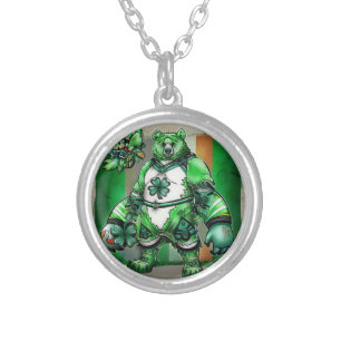 Embrace the Spirit of Ireland St. Patrick's Day Silver Plated Necklace